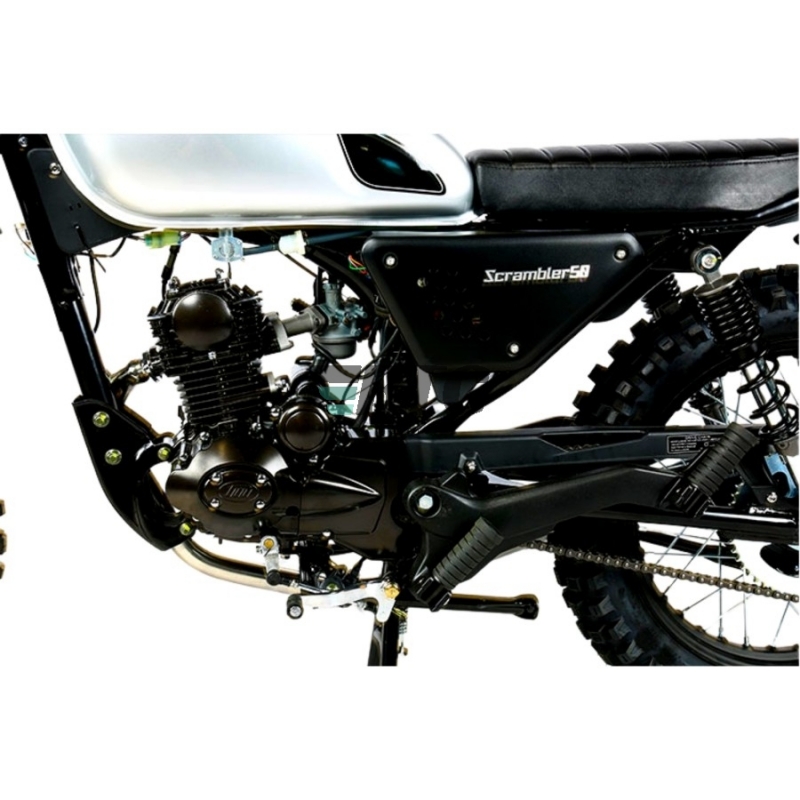 Moto vintage Scrambler 50  Masai gamme quads et motos